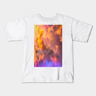 Sun Fire Sky Kids T-Shirt